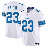 Men & Women & Youth Detroit Lions #23 Rock Ya-Sin White 2025 F.U.S.E. Vapor Limited Stitched Jersey,baseball caps,new era cap wholesale,wholesale hats